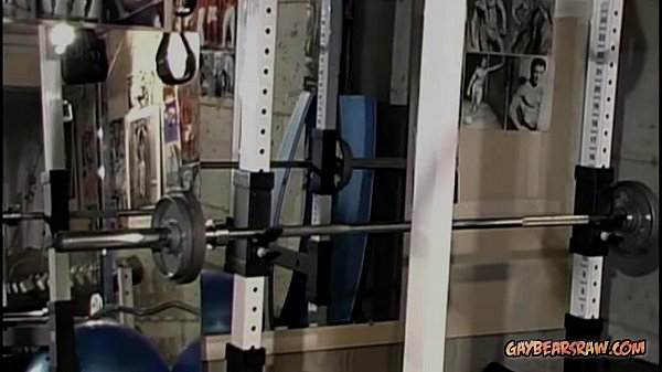 Brad and John Take All Off in the Gym