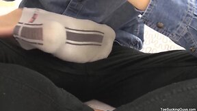 Feet licking fetish loving gays