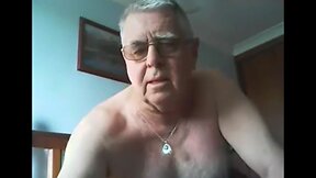 grandpa cum on webcam – scene 10