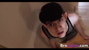 Shower sex with nasty brother