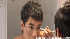 I love getting my crossdresser backside fucked while crossdressing