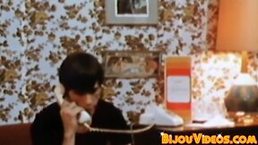 Retro ass pirate doggystyle styles and jizz sprays his lover