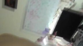 College Boy Cums On His Roommate Then Sucks Him Off