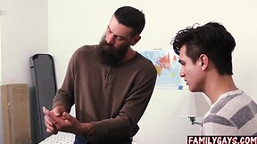 Father shows gay son how to use condoms