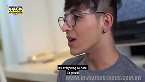 Ensinando o sobrinho fuder