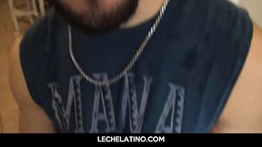 Not Cut latino cocks without condoms penetration and semen