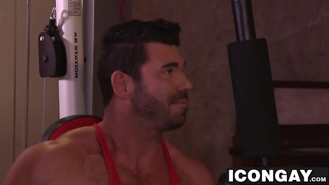 Andrew has been missing a sex with a real giant dude