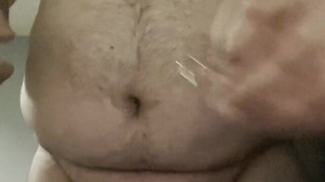 Penis and ball bondage with nipple clamps and crossdressing and handcuffs