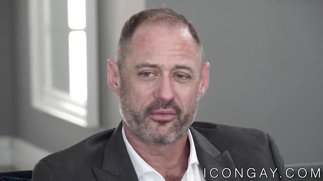 Teen jock Casey Everett sliding on massive stepdaddy prick