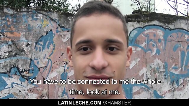 LatinLeche – Two Hot Hunks Semen On A Straight Guy