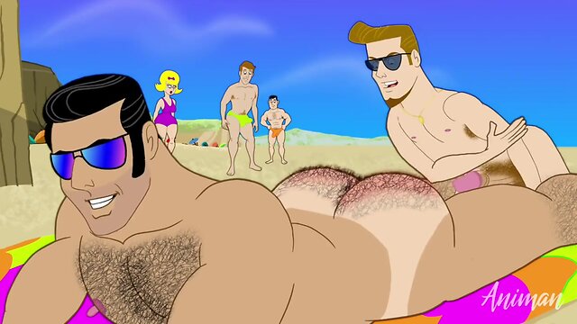 Gayanime beach5dudes