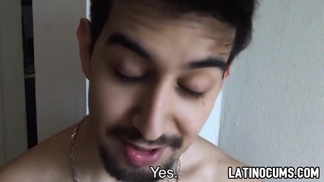 Hunk latino twink called pablo gets paid to fuck stranger in butt