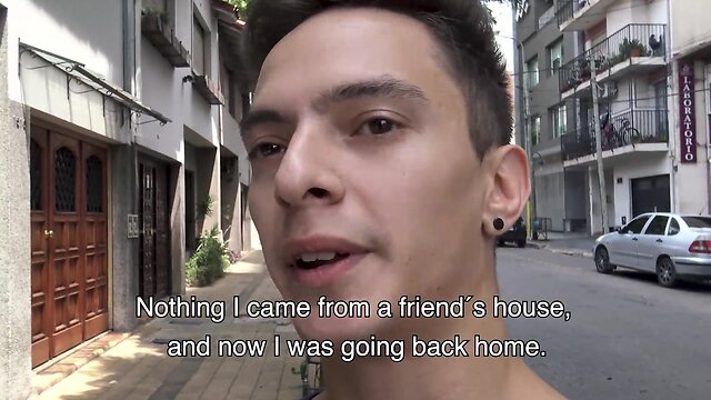 Latinleche hung latin straight twink gets his butt-hole plowed for cash