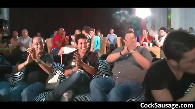 Cowboy stripper gets cock sucked