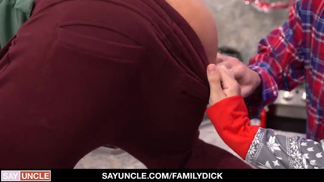 Dad jax thirio making stepsons dakota lovell gabriel happy on christmas eve