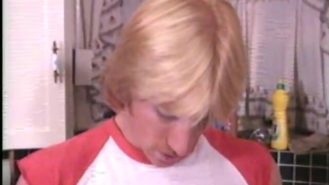 Retro gay bareback from behind