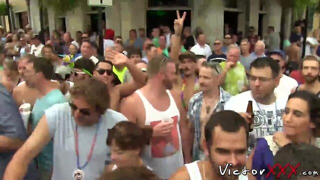 Two hairy daddies in hard anal action