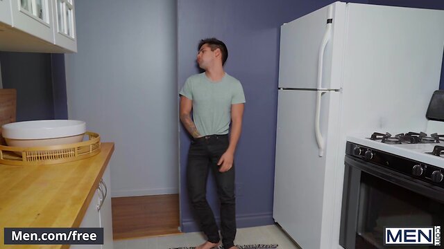 Colby jansen sees how aroused ty mitchell is decides to give him his mammoth prick to