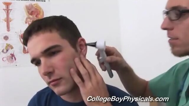 Dr. Quinn makes Kevin strip and gives him a check up