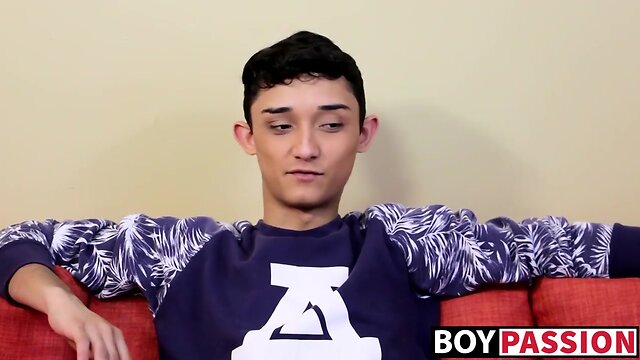 Indian dude Casey Xander enjoys his solo session time