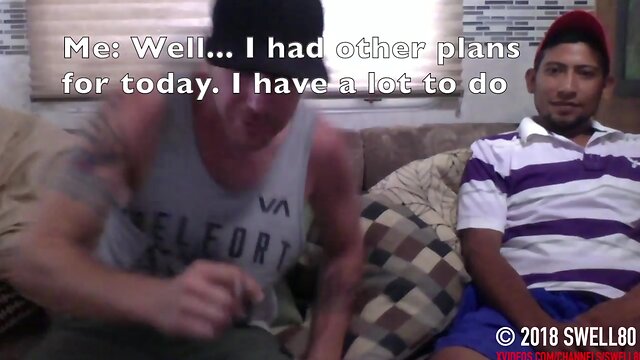 Straight latin construction worker gets first masturbation from a dude martin 2