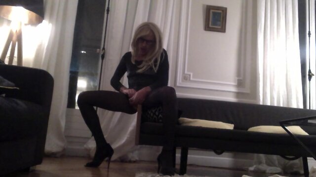 TRAVESTI CD TS TV SISSY EXHIB COLLANTS PANTYHO night