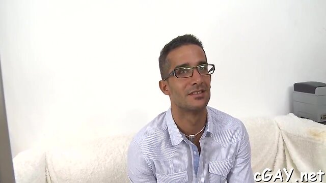 Obscene oral-sex for lusty gay