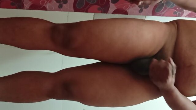 Amateurish pounding baby