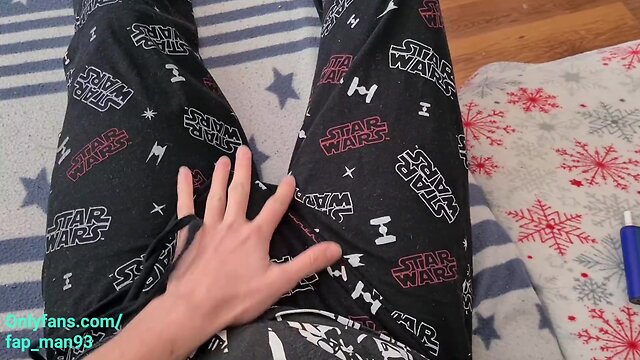 I’m home alone again so i stroke my huge penis until i reach gorgeous climax