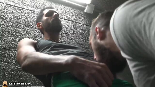 Interracial public blowjob with hairy uncut dicks in french parking lot – amateur beard action! publicsex blowjob interracial hairy uncutdicks beard francais