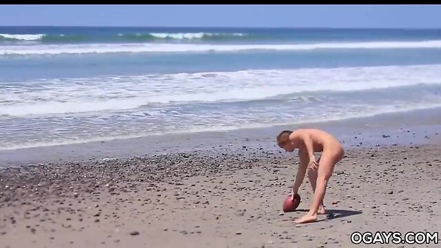 Justin owen at the beach