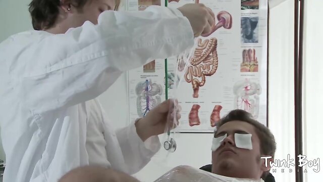 TWINK BOY MEDIA Routine Checkup at the Doctor