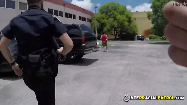 Attractive criminal is subdued into getting his butt-hole deeply hammered