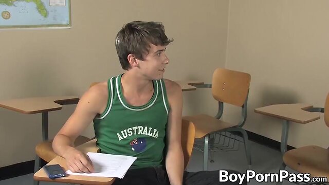 Dirty slurping and pounding from behind for thrilled boy men