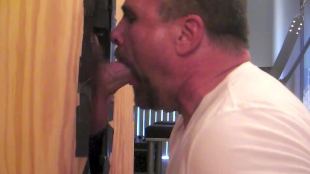 Taking Cock at the Glory Hole.