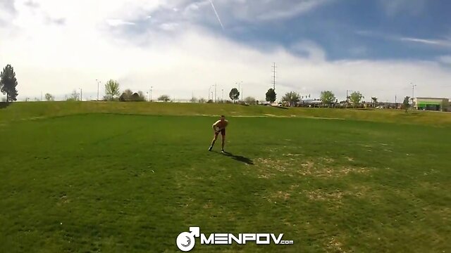 Hd menpov athletic stud get pounded by his workout partner