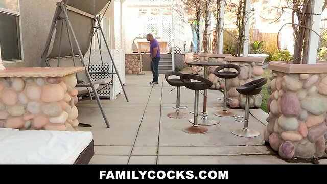 Ripped stepdad drills teenage tight young butt familycocks.com